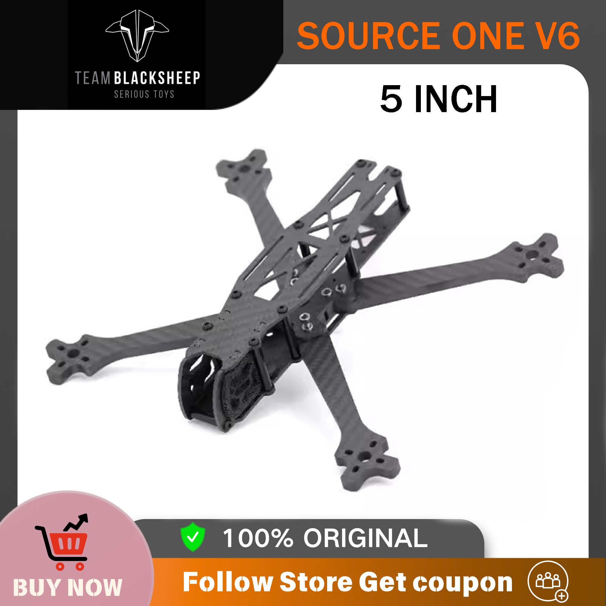 Tbs Fpv Source One - فريق Blacksheep TBS Source ONE V6
