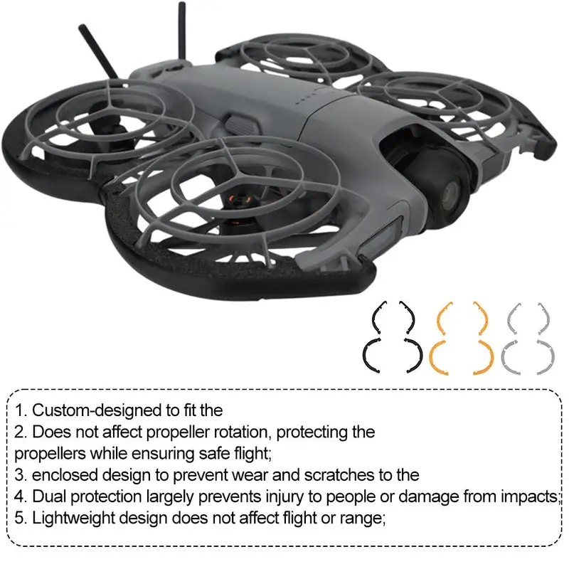 واقي المروحة لطائرة دي جي آي ن - مراجعة Drone Propeller Guard وسعره
