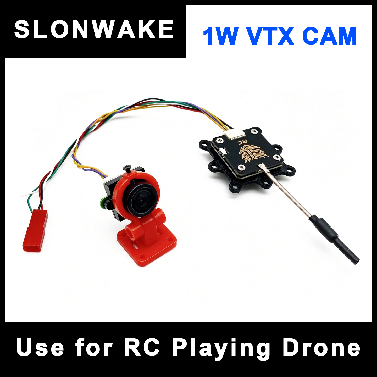 جهاز إرسال SLONWAKE 5.8G قابل  - مراجعة Drone Frame وسعره