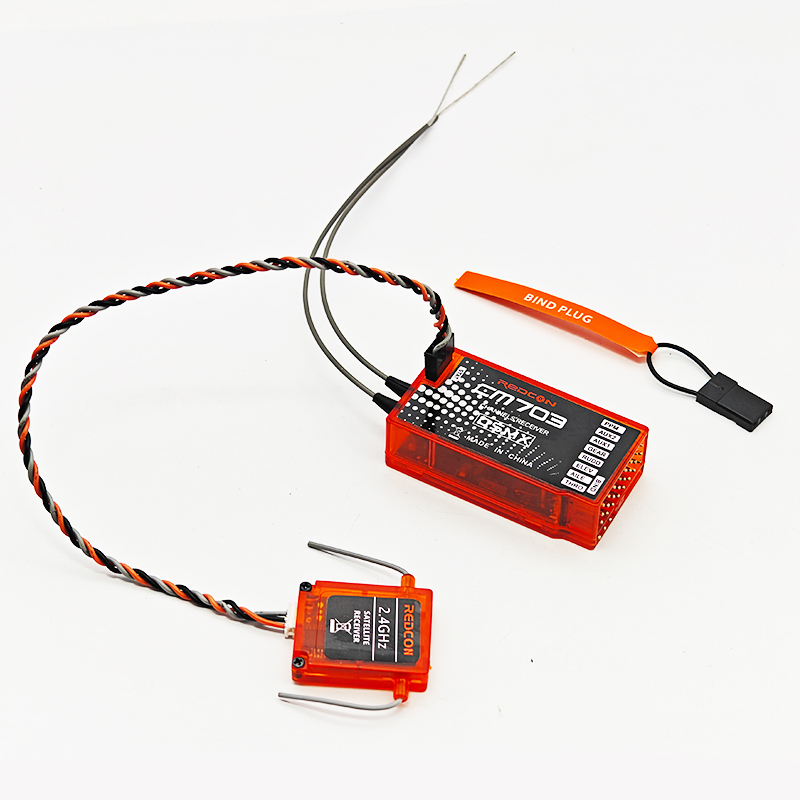 جهاز استقبال RX مع مخرج ساتلي  - مراجعة Drone Transmitter وسعره