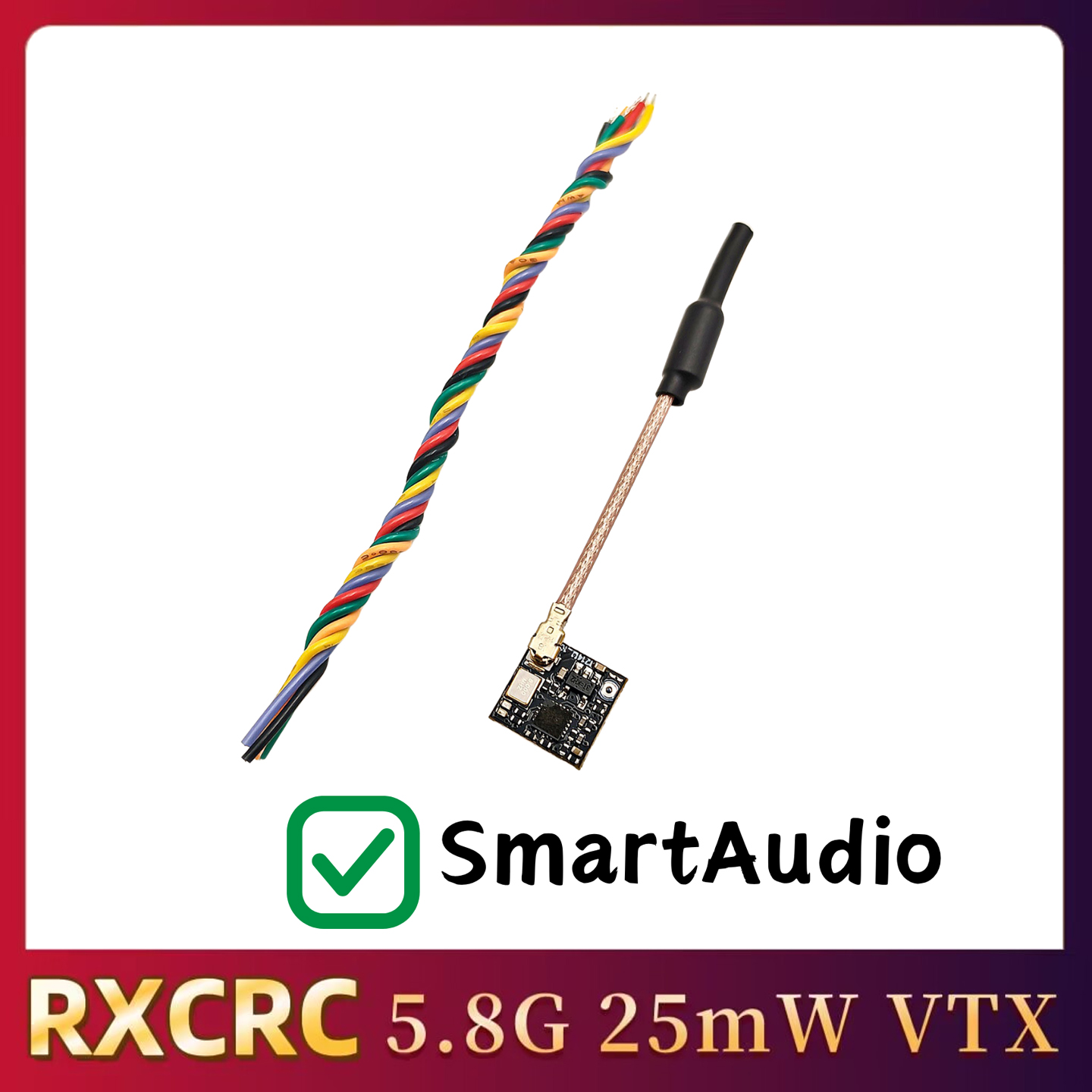 وحدة إرسال فيديو تناظرية RXCRC - مراجعة Drone Transmitter وسعره